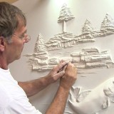 Drywall Art Sculpture – Quello che fa è arte pura