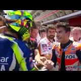 MotoGP| Rossi-Marquez arriva la stretta di mano